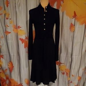J. Crew Factory Button Belted Dress, Sz S